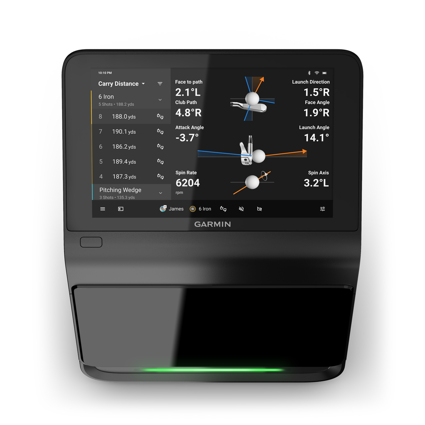 Garmin Approach® R50 Premium Golf Launch Monitor and Simulator